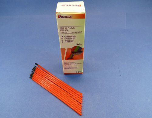 Dental brush applicators red box / 144 dochem for sale