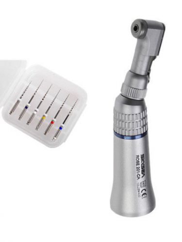 1 box dental file tip bur dental endo motor endodontic + contra angle handpiece for sale