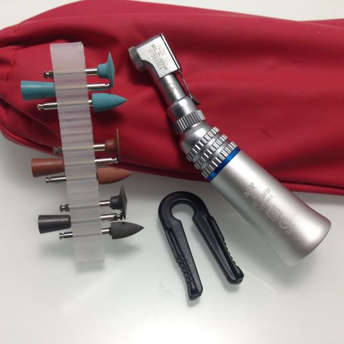 2pcs dental latch contra angle handpiece 1 Silicone polishers precious metal kit