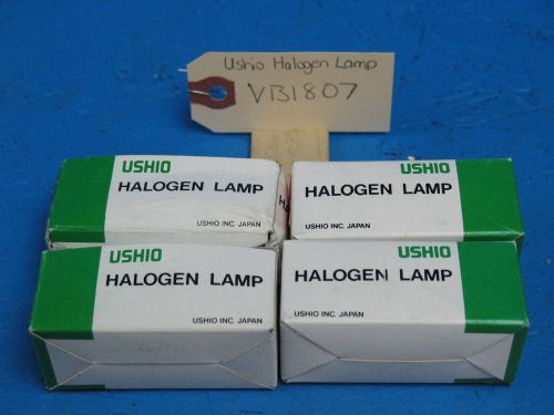 Lot of 4 USHIO Halogen bulb JCD28V-75WGB Dental bulb Dentsply Ritter Starlight