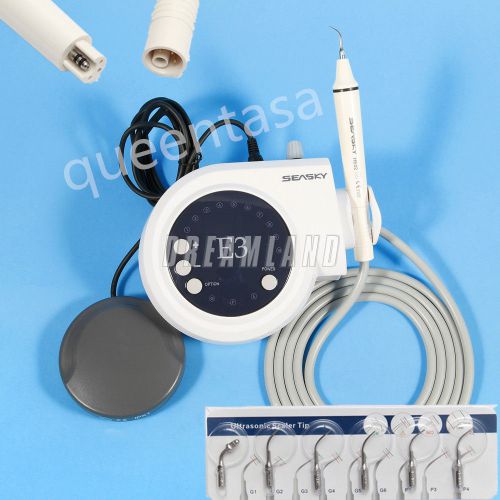 Dental ultrasonic scaler &amp; handpiece scaling perio endo tips for ems woodpecker for sale
