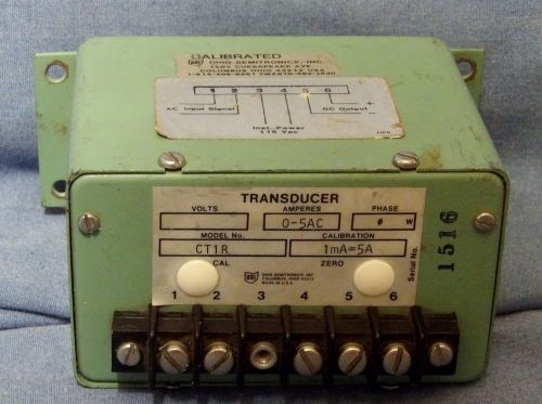 Ohio Semitronics Inc Transducer  . Model CT1R, Used