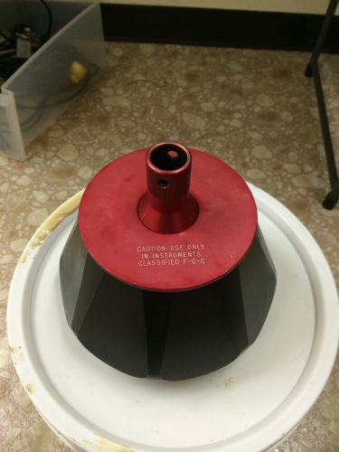 60,000xrpm type: 60 ti centrifuge rotor for f-g-q instruments for sale