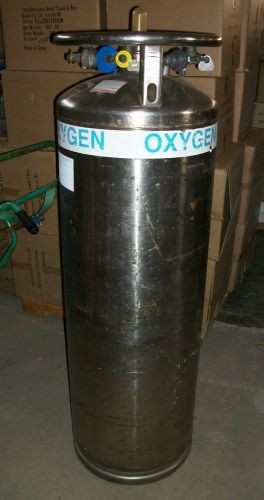 Mve cryogenics oxygen tank 20&#034; diameter 58&#034; tall tank jpe for sale