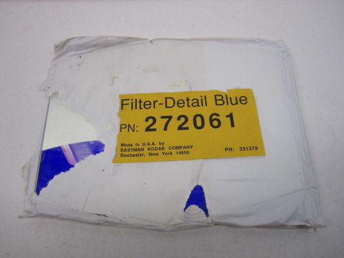 HUGE Kodak OEM Dichroic Optical Filter &#034;Blue Additive&#034; In Transmission, 7”x6”