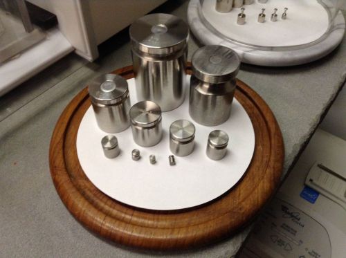 Stainless Laboratory Mass Standards -2lb-1/32oz.(10 pieces)