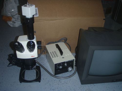 Leica SZ-6 Tri-nocular Stereozoom Microscope System