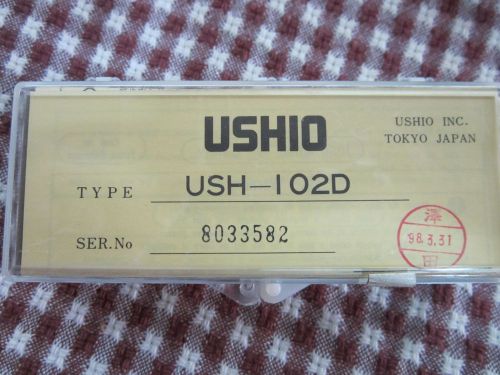 MICROSCOPE LAMP USHIO JAPAN USH-102D 100 WATTS MERCURY UV OPTICS BIN#B7-12