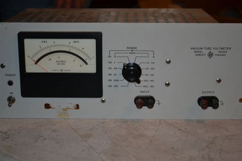 Vintage Hewlett Packard Vacuum Tube Voltmeter 400HR  Lab Nasa Test Equipment