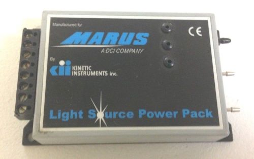KINETIC INSTRUMENTS MARUS LIGHT SOURCE POWER PACK