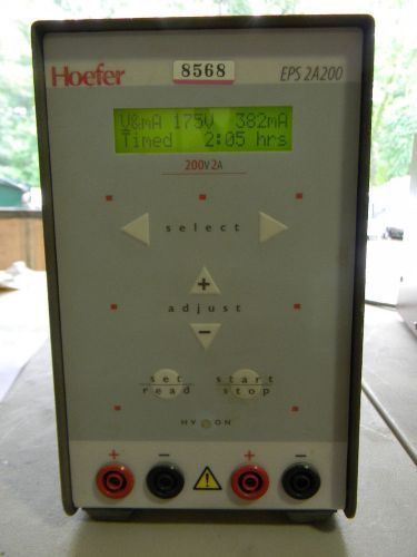 Hoefer EPS2A200 High Current Power Supply (EPS2A/200)
