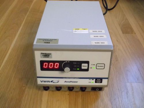 VWR Accupower 500 Electrophoresis Power Supply