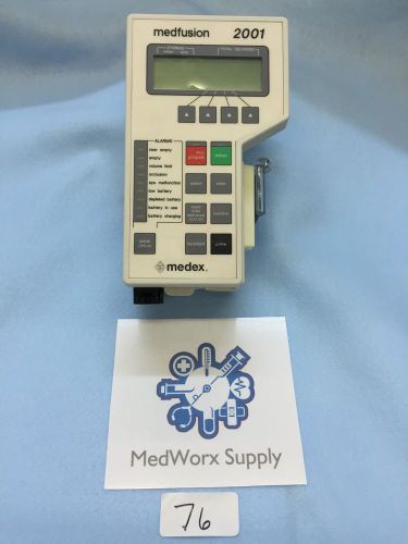 Medex Medfusion 2001 Ambulatory Syringe Infusion Pump Monitoring OR Lab #76