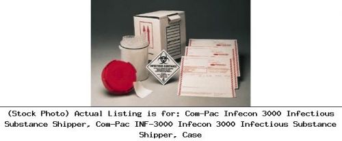Com-pac infecon 3000 infectious substance shipper, com-pac inf-3000 infecon 3000 for sale