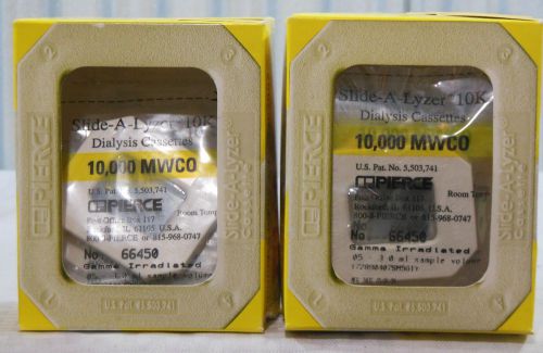 Pierce 66450 0.5-3mL Slide-A-Lyzer Gamma Irradiated Dialysis Cassettes 10k MWCO