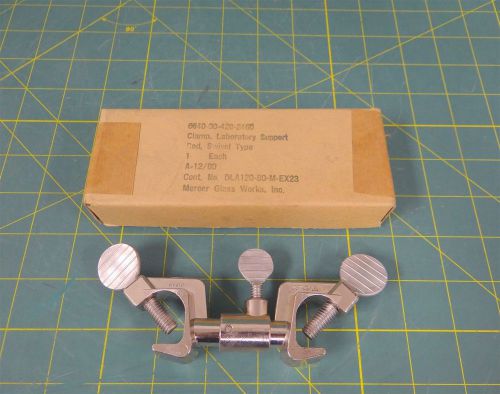 J&amp;H Berge 18-8316 Double Swivel Lab Support Clamp    NSN 6640-00-428-2460