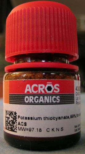 Potassium thiocyanate, ACS, 99%, Acros Organics