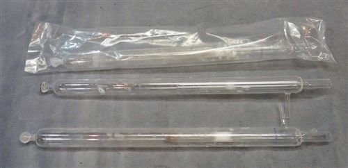 Lot Of 3 Laboratory Glass Tubes