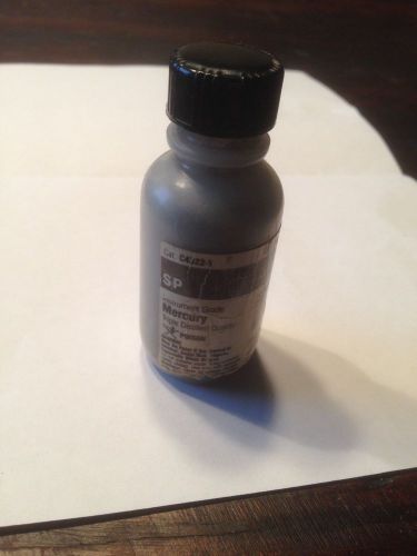 Bottle of Elemental Mercury - HG - Quicksilver triple refined 1lb - 457 gram