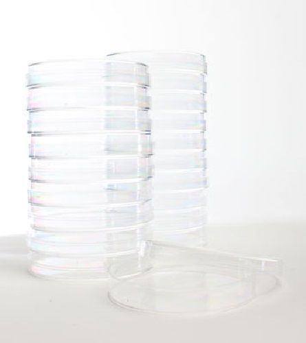 Plastic Petri Dishes: 90x15 case/500 Non-Vented