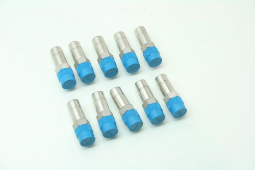 Lot of 8 swagelok ss-8-ta-1-4 tube fitting, male tube adapter, 1/2&#034; x 1/4&#034; npt for sale