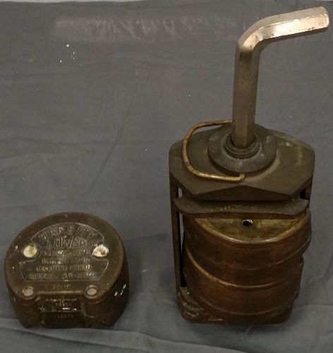 Vintage Hanau Dental Lab Press 2 Solid Brass Flasks