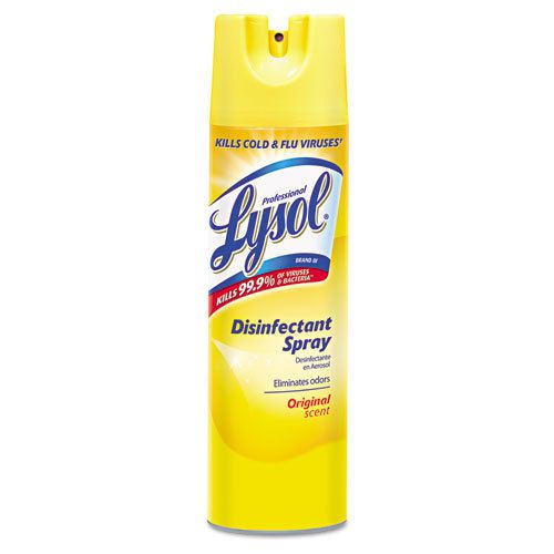 Professional lysol brand pro disinfectant spray, original scent, 19 oz. aerosol for sale