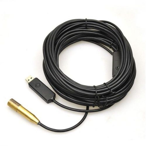 30M USB Borescope Endoscope Home Waterproof Inspection Snake Tube Video Camera