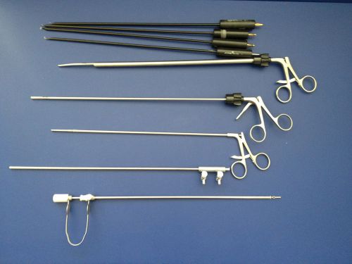 Jarit endoscopic instruments  forceps, cannula, hook electrodes for sale