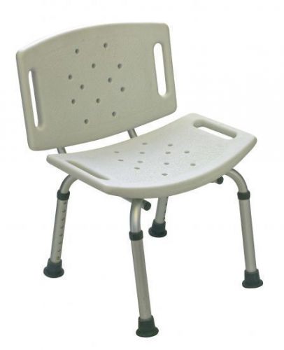 Shower Stool Without Hygiene Opening With Backrest Senior Help