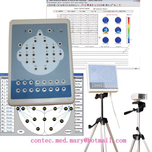 Hot selling!!! new,digital eeg and mapping system digital 16-channel eeg, kt88 for sale