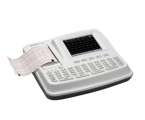 Edan se-601c 6-channel ecg - brand new electrocardiograph for sale