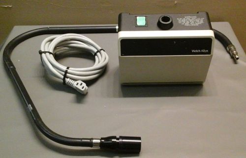 Welch allyn exam light , #48830 light box &amp; lite pipe 48200 tested_*warranty* for sale
