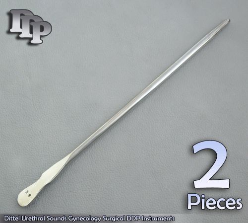 2 Pieces Of Dittel Urethral Sounds # 26 Fr Gynecology Surgical DDP Instruments