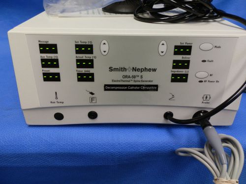 SMITH+NEPHEW ORA-50 S ELECTRO THERMAL SPINE GENERATOR