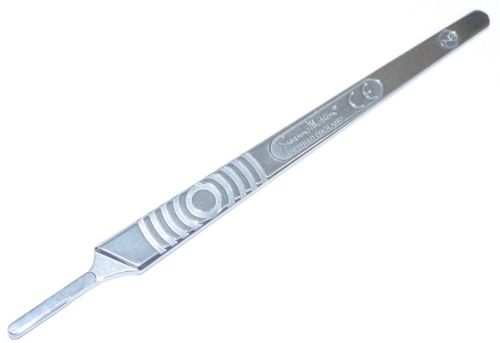 Swann morton number 9 scalpel handle, stainless steel for sale