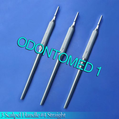 3 Scalpel Handle Round Handle #4 Surgical Instruments