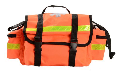 First Responder Paramedic Rescue EMT Trauma Bag Orange 17&#034;x 9&#034;x 7&#034;