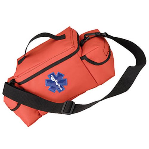 First response ems emt paramedic orange medical bag star of life free shipping for sale
