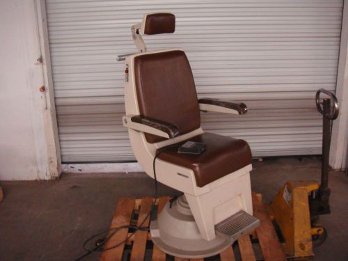 Reichert 14403 Ophthalmic Chair w/ Footswitch