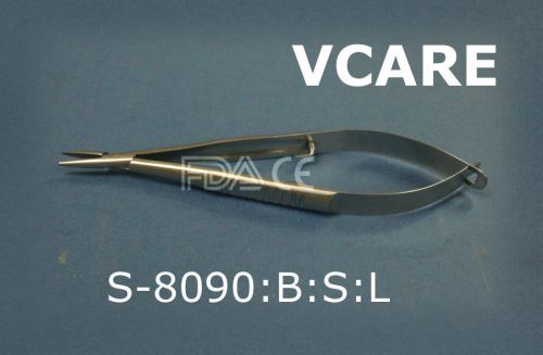 Barraquer Needle Holder Short Straight Micro with Catch FDA &amp; CE