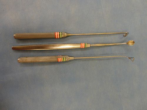 Lot of 3 Eye Surgical Instruments
