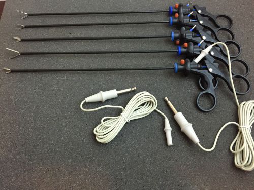 7-piece Set Olympus CLICKLINE® Rotating laparoscopic Instrument electrosurgical