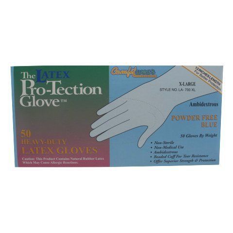 (X-Large) Heavy Duty Powder Free Disposable Gloves (Box of 50)