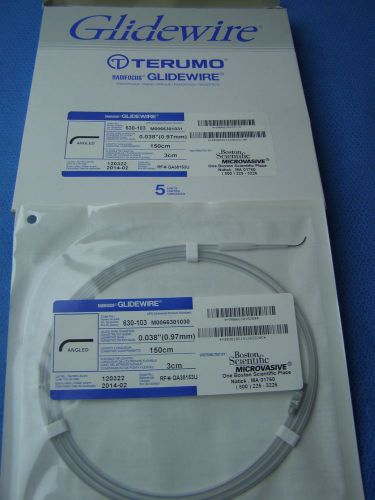 Box of 5-Boston Scientific Guiide Wires Ref# GA38153U