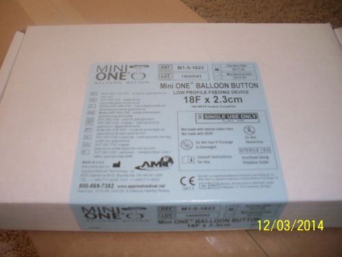 Mini One Balloon Button 18F x 2.3  Low-Profile Feeding Tube Device Ref M1-5-1823