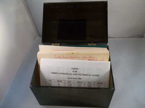 100+ Vintage Watch Parts Catalogs on Microfilm Slides - Bulova Lorus Seiko 1980s