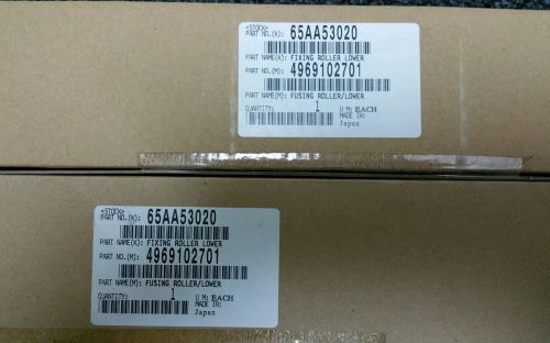 NEW Konica Minolta Lower Fuser Pressure Roller 65AA53020 4969-1027-01 Genuine