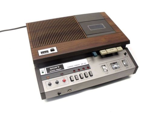 Sony confer-corder bm-145 4-mic 4-track courtroom transcriber cassette player for sale