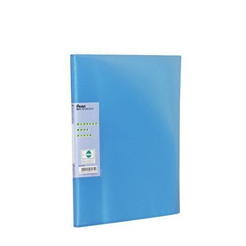 Pentel Recycology Display Book with 30 Vivid Pocket - Blue